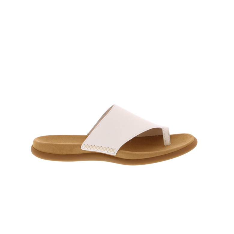 Thong slippers | Gabor | White | 03.700 | Free delivery | Gabor shop and fashion