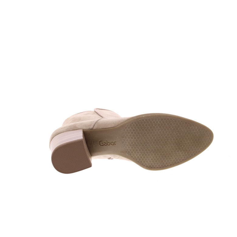 Gabor enkellaarsjes beige 5