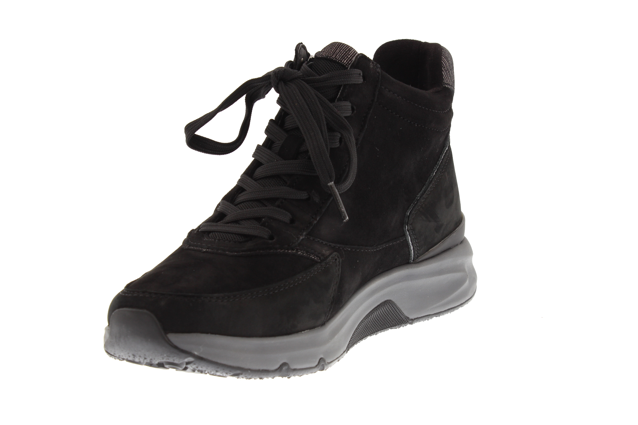 Rollingsoft veterschoenen zwart