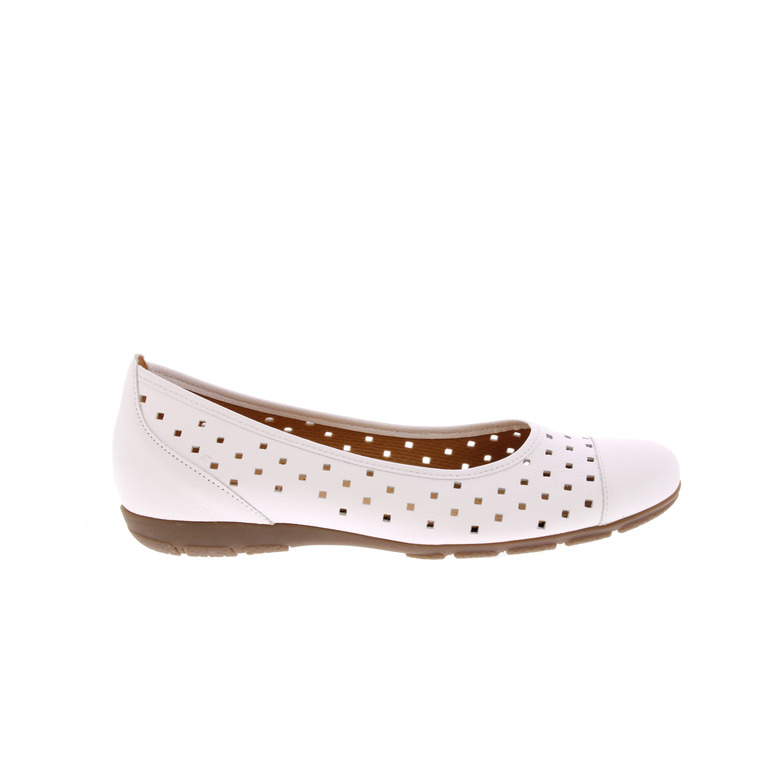 Gabor ballerinas white