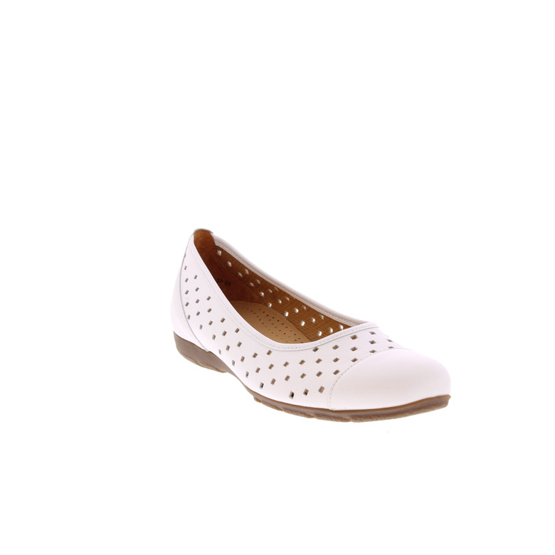 Gabor ballerinas white 2