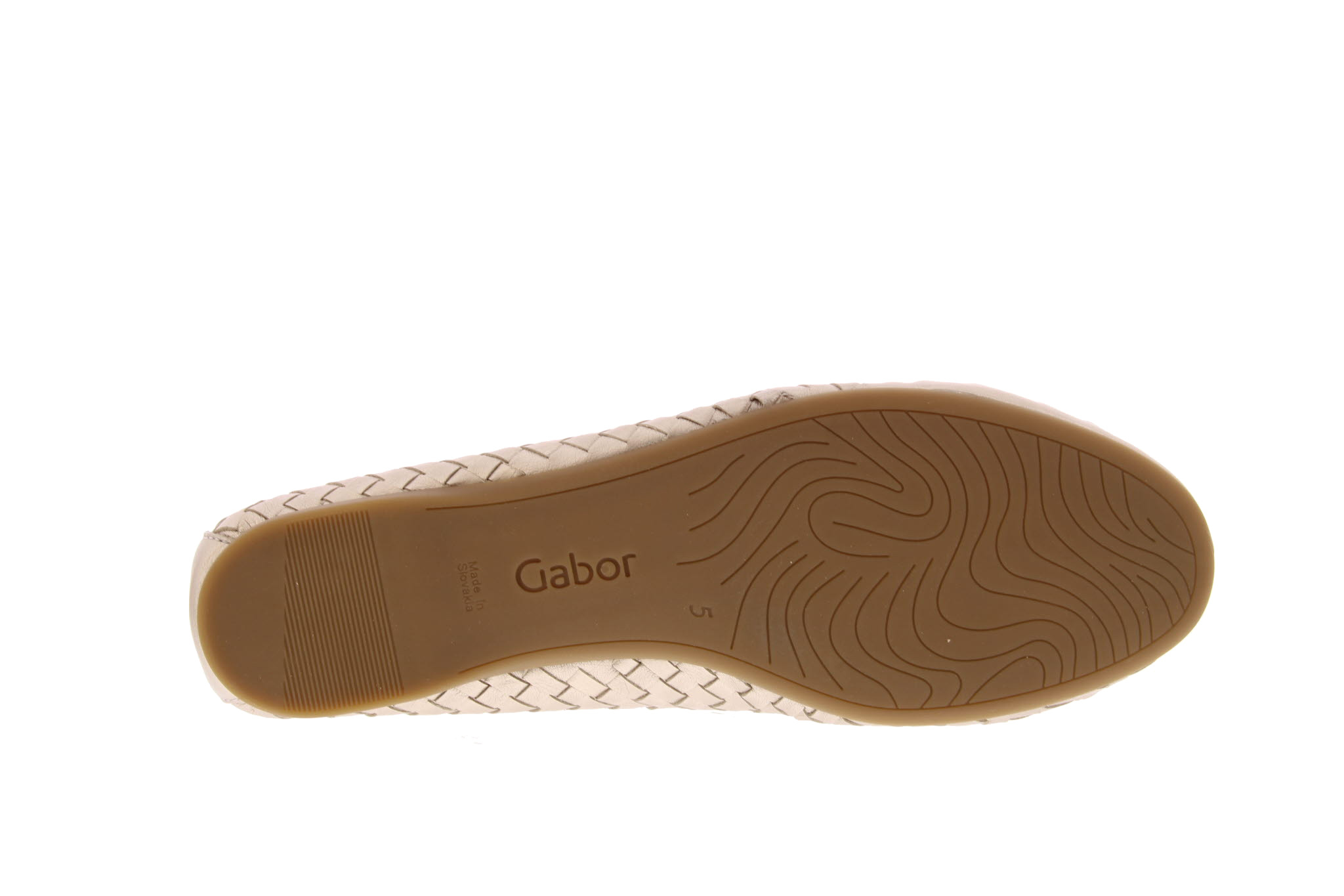 Gabor ballerinas gold