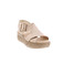 Gabor sandals gold 2