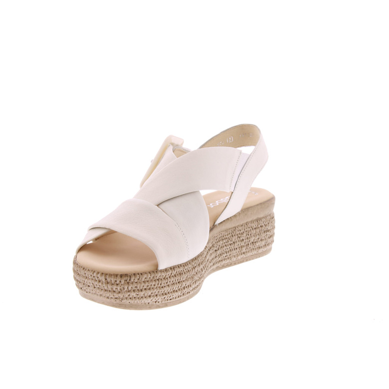 Gabor sandals white 3