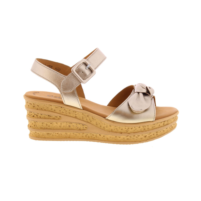 Gabor sandalen gold
