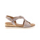 Gabor sandalen taupe 1