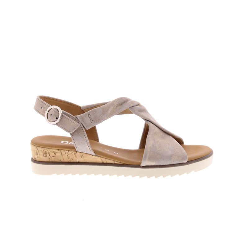Gabor sandalen taupe