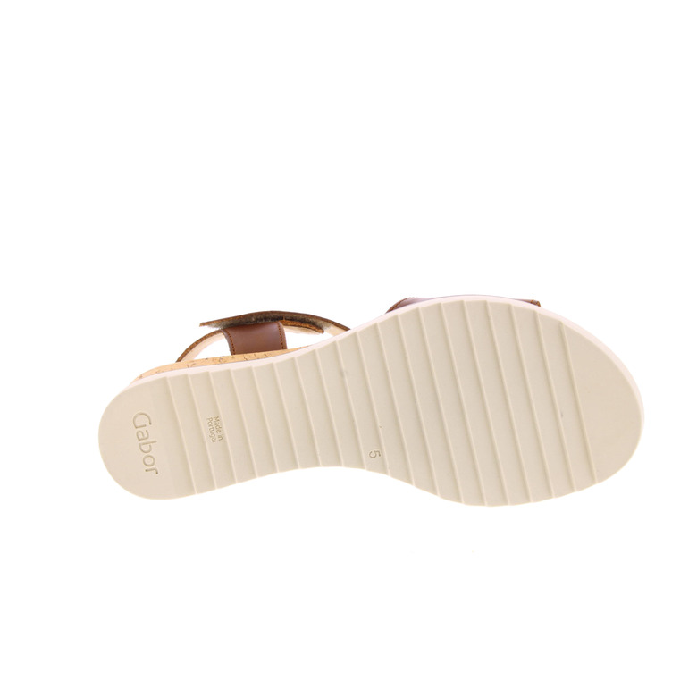 Gabor sandalen cognac 5