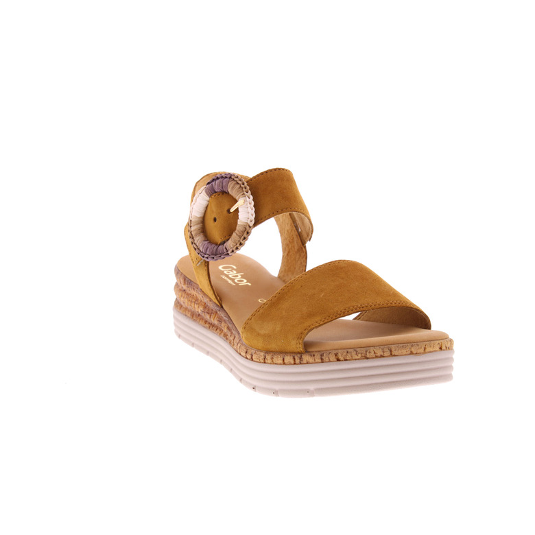 Gabor sandales cognac 2