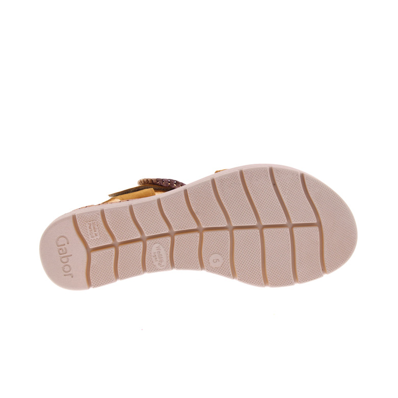Gabor sandales cognac 5