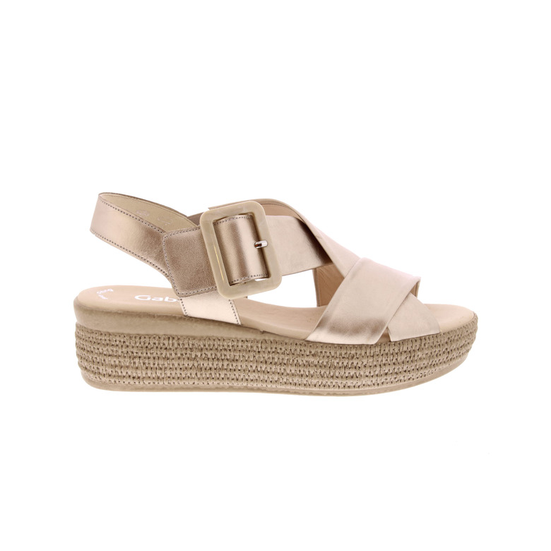 Gabor sandals gold