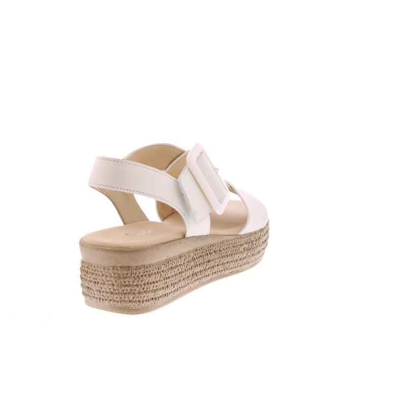 Gabor sandals white 4