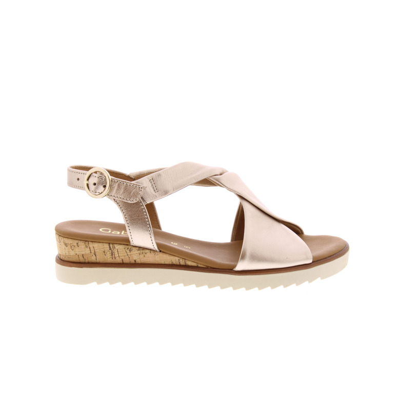 Gabor sandalen gold