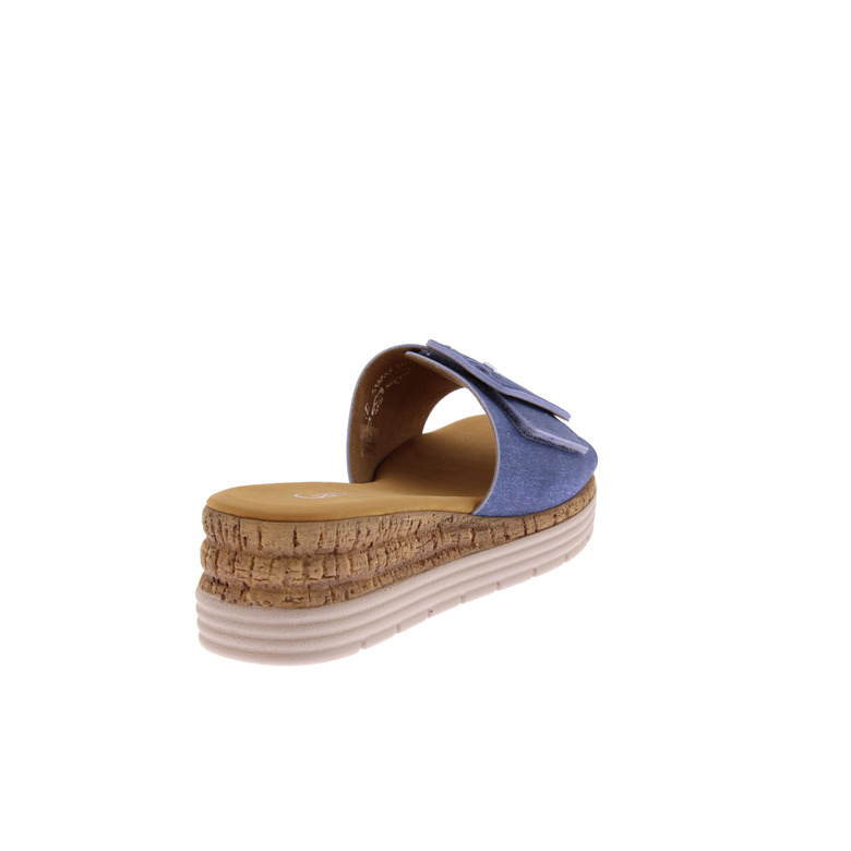 Gabor tongs bleu 4