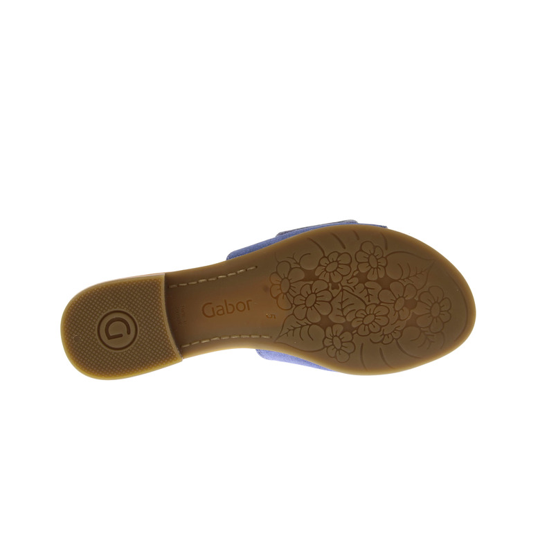 Gabor tongs bleu 5