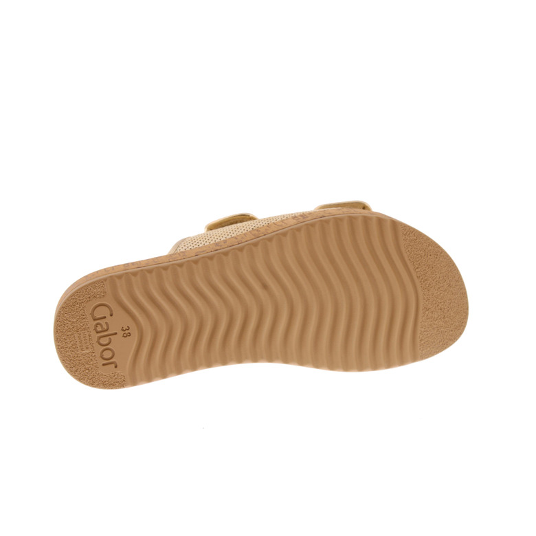 Gabor tongs beige 5