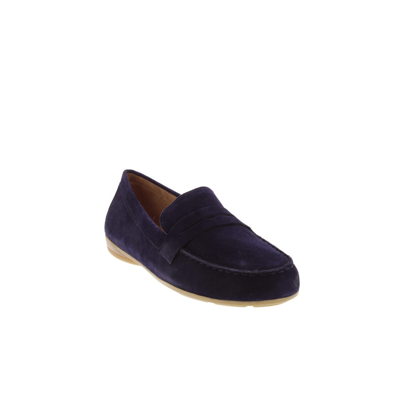 Gabor mokassins & halbschuhe blau 2
