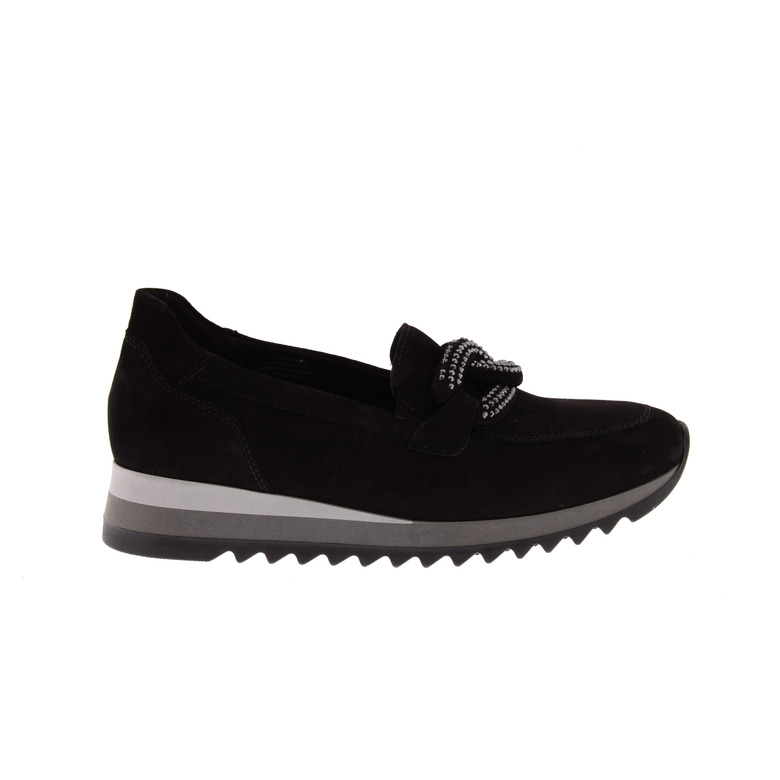 Gabor mocassins & loafers zwart 1