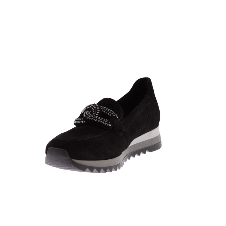 Gabor mocassins & loafers zwart 3