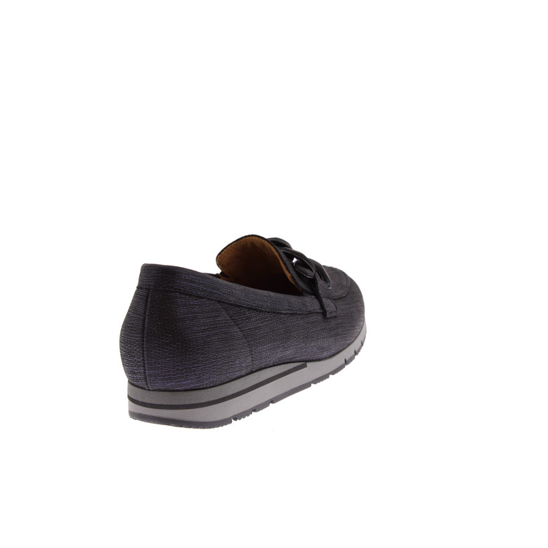 Gabor mokassins & halbschuhe blau 4