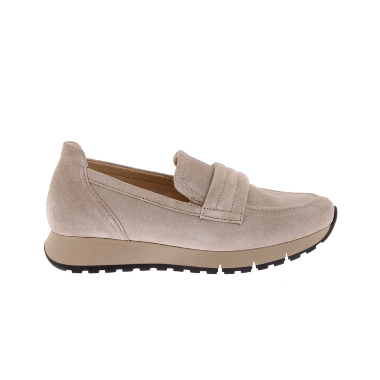 Gabor mocassins & loafers taupe