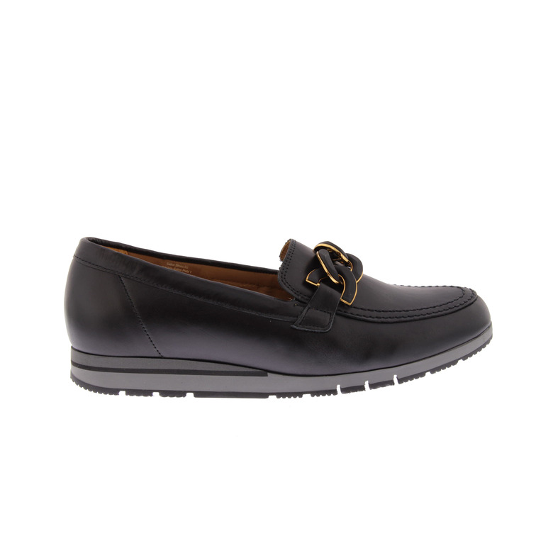 Gabor mocassins & loafers zwart