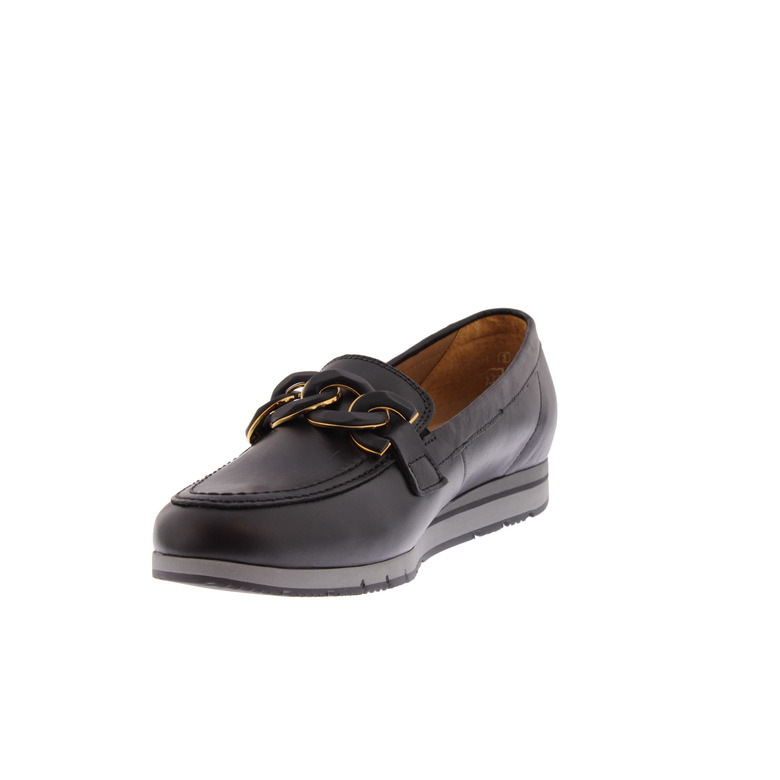 Gabor mocassins & loafers zwart 3