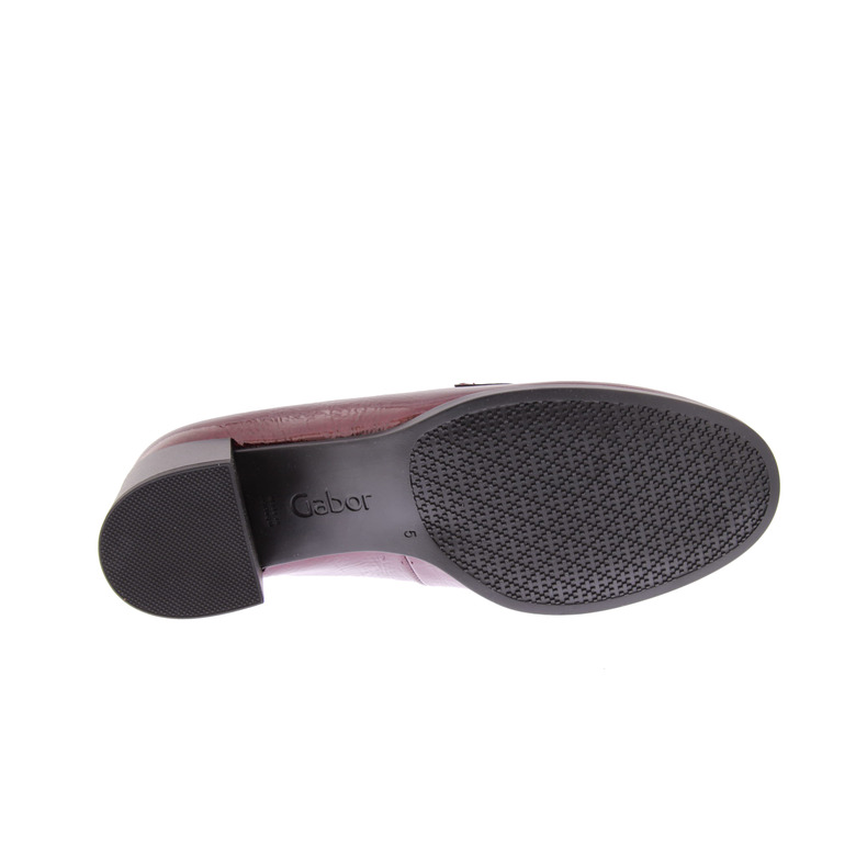 Gabor mocassins & loafers bordeaux 5