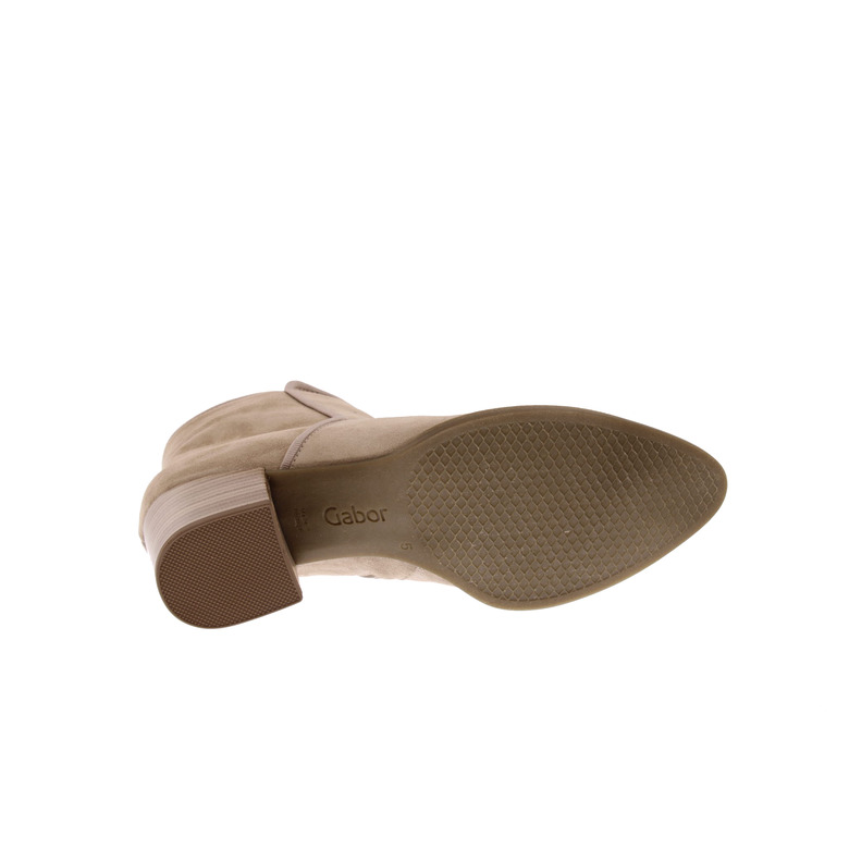 Gabor enkellaarsjes beige 5