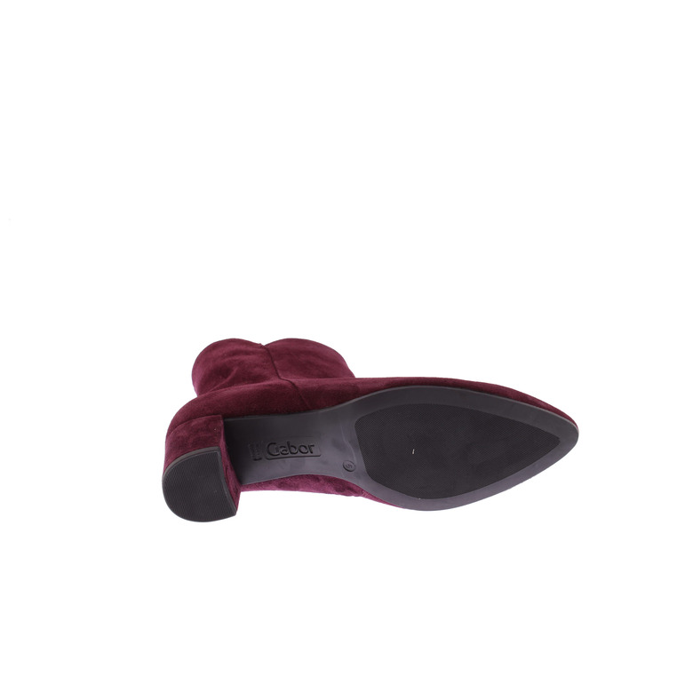 Gabor enkellaarsjes bordeaux 5