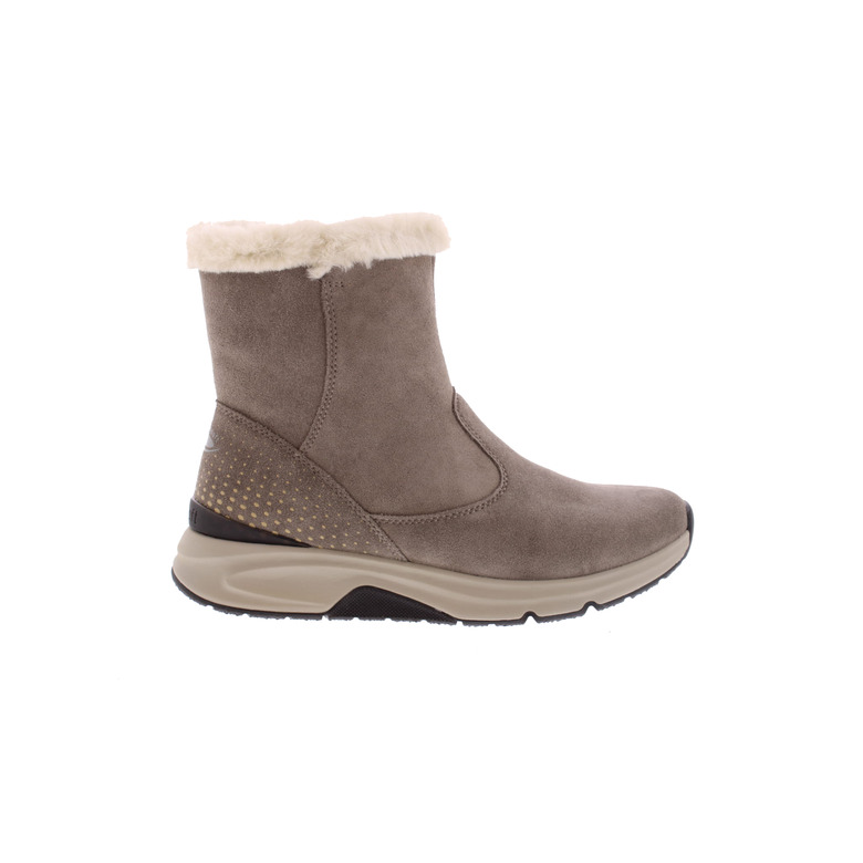 Rollingsoft enkellaarsjes taupe 1