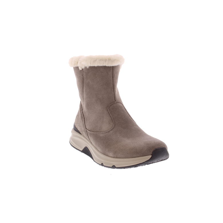 Rollingsoft enkellaarsjes taupe 2