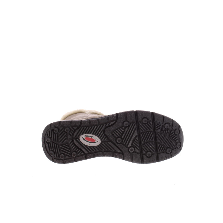 Rollingsoft enkellaarsjes taupe 5