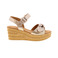 Gabor sandalen gold 1