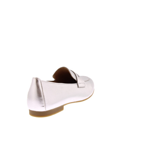 Gabor mokassins & halbschuhe silber 4