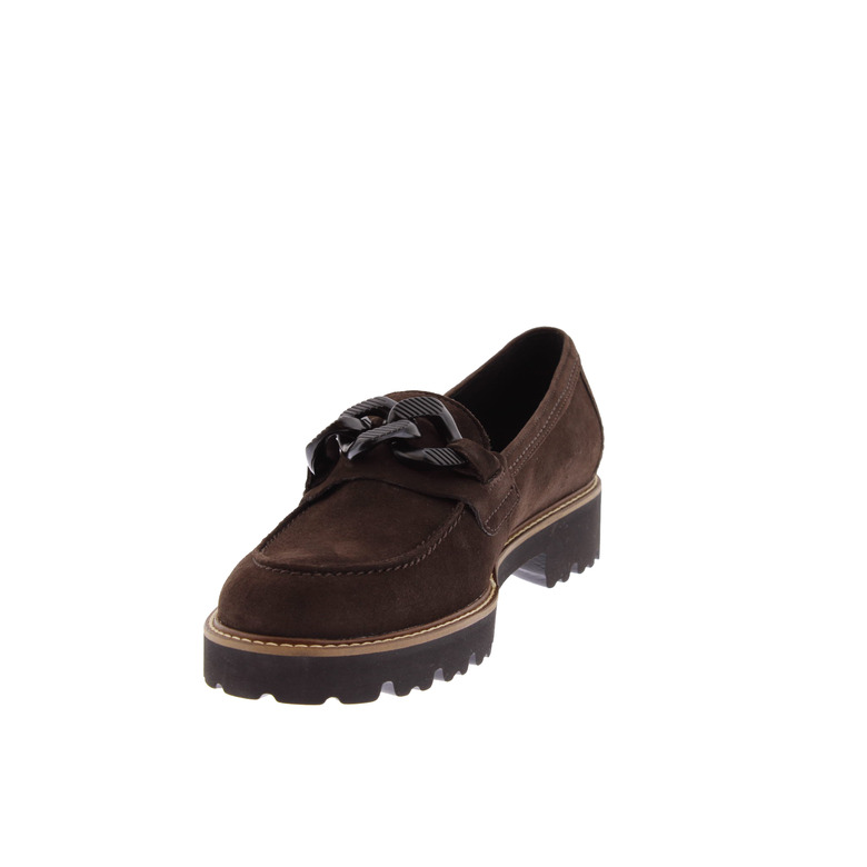 Gabor mocassins & loafers bruin 3