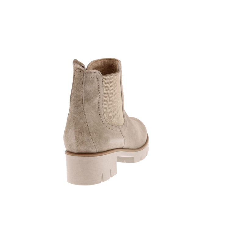 Gabor enkellaarsjes taupe 4