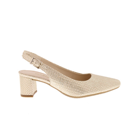Gabor slingbacks goud