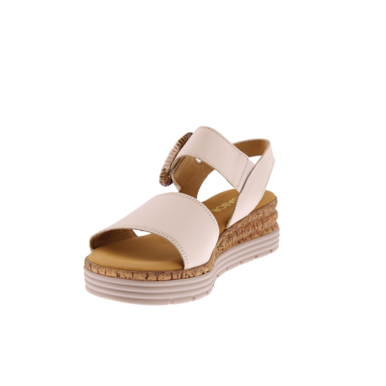 Gabor sandalen ecru 3