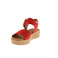 Gabor sandalen rood 3