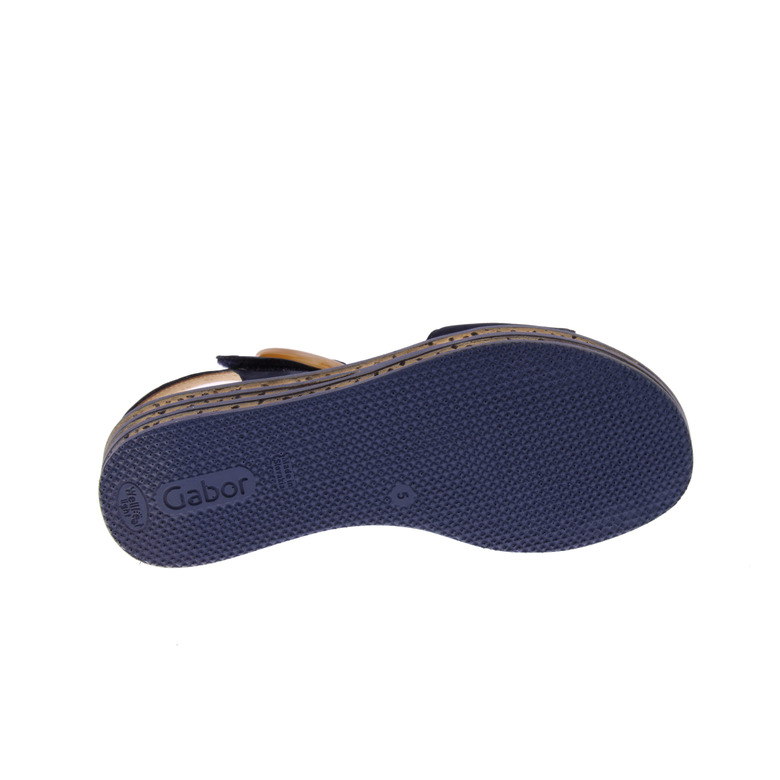 Gabor sandalen blauw 5