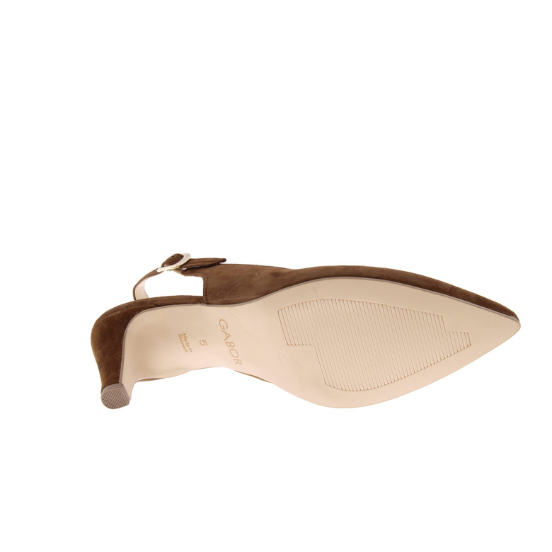 Gabor slingbacks bruin 5
