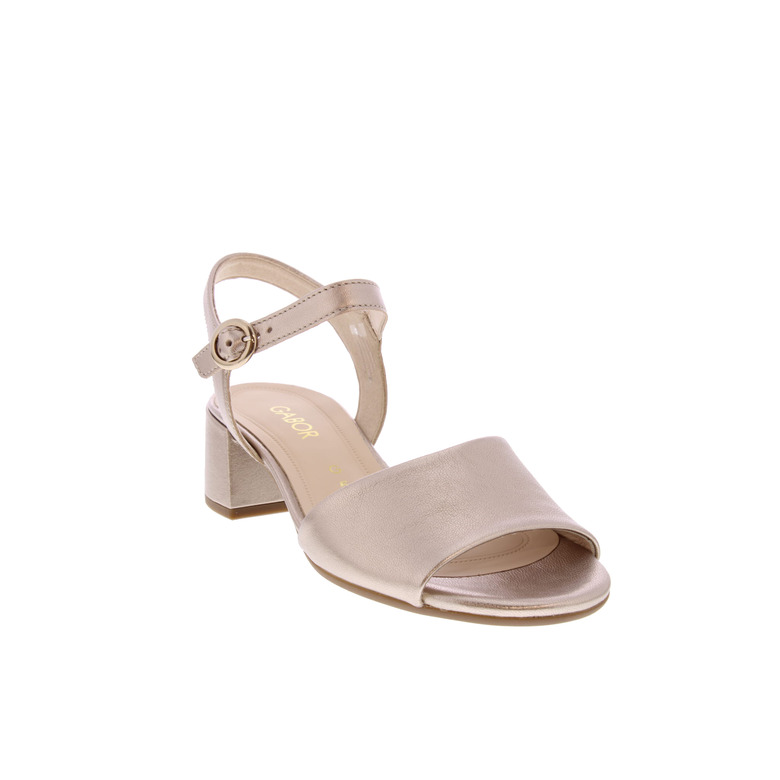 Gabor sandalen rose gold 2