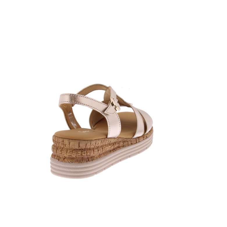 Gabor sandalen brons 4