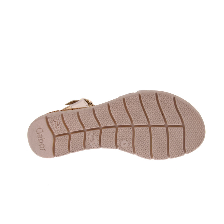 Gabor sandalen brons 5