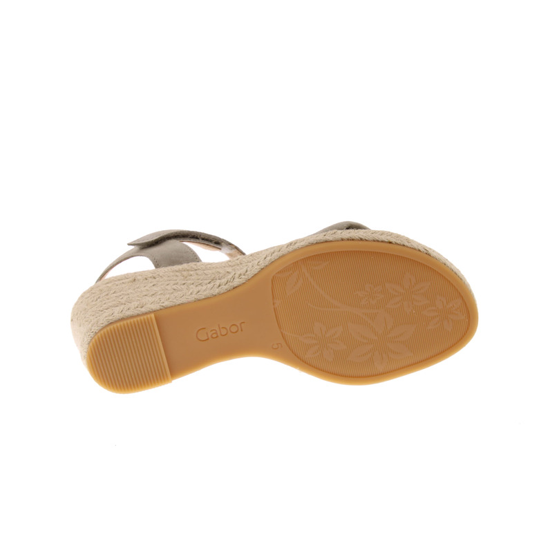 Gabor sandalen groen 5
