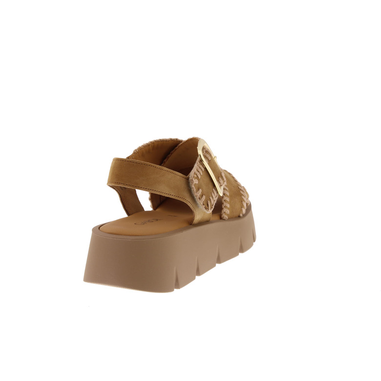 Gabor sandalen camel 4