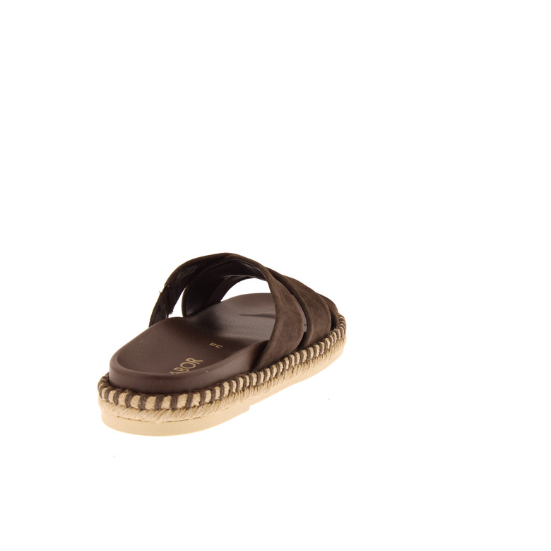 Gabor slippers bruin 4