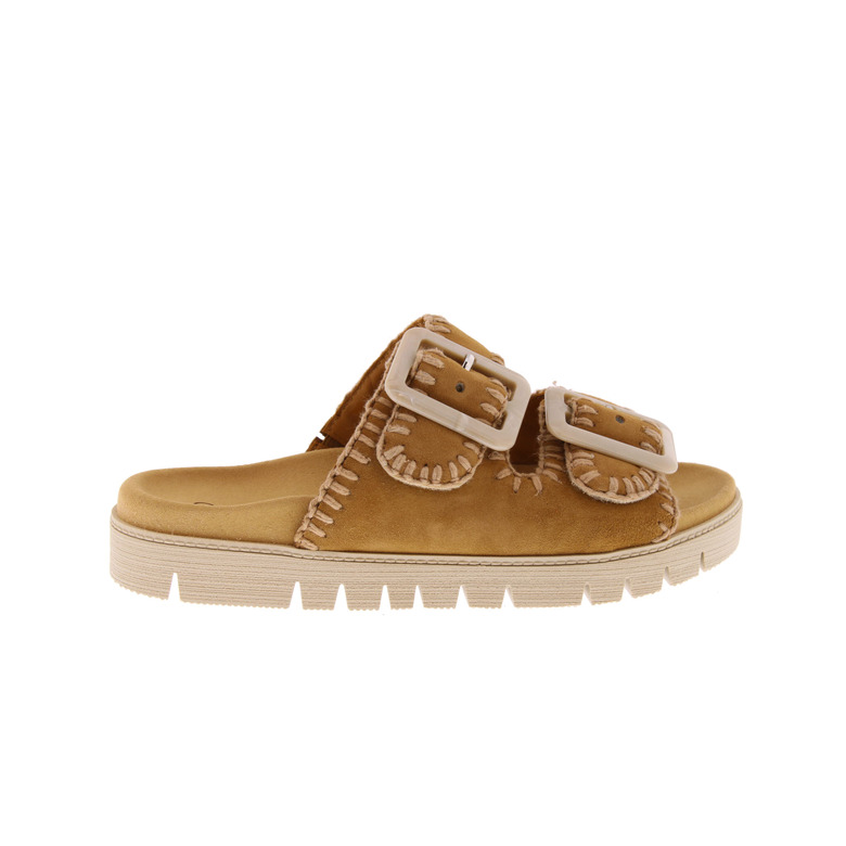 Gabor slippers camel 1