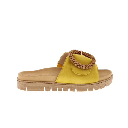 Gabor slippers geel